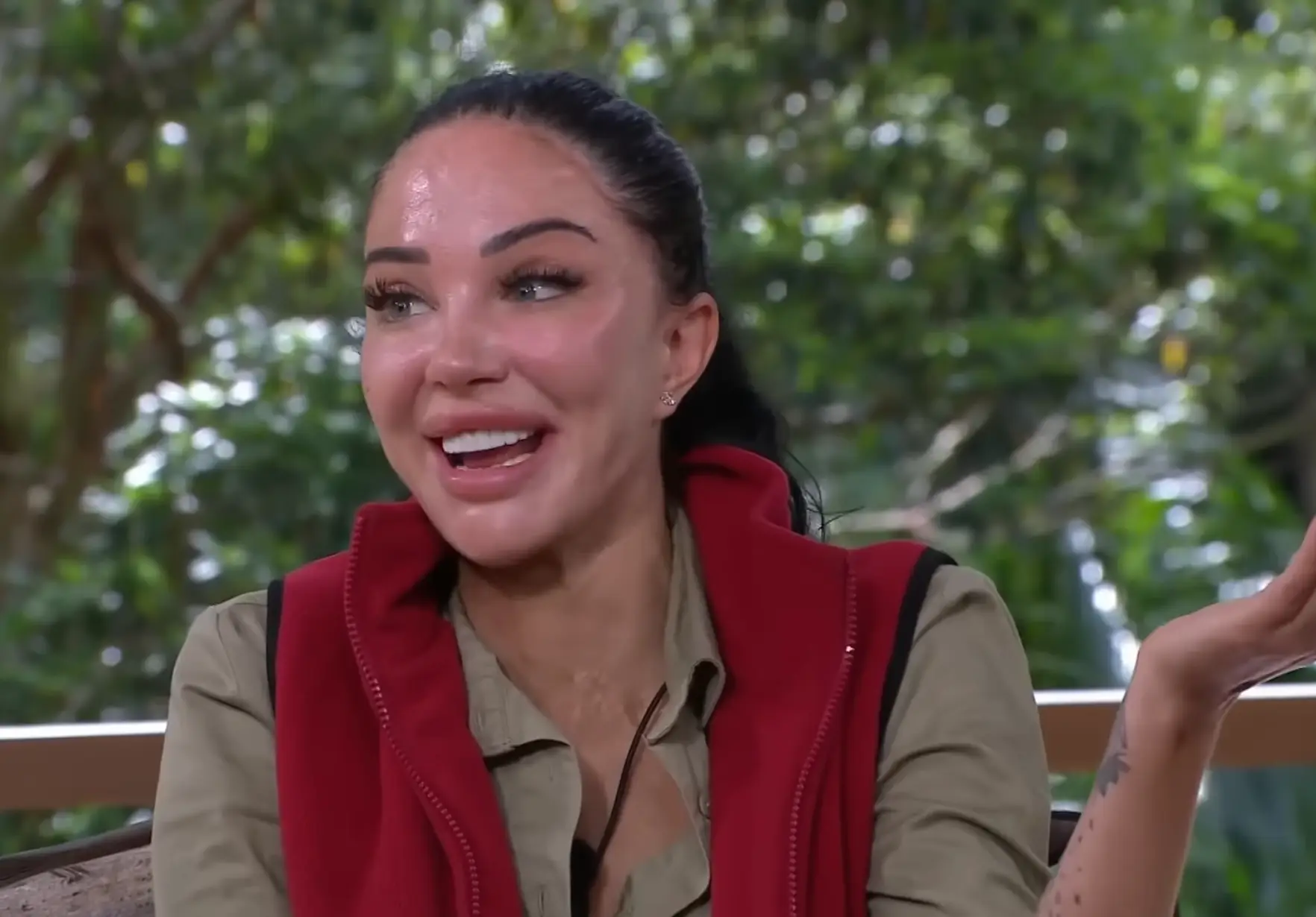 Some viewers are worried that mean comments on her posts might have caused it, but Tulisa said she'd been feeling 'overwhelmed'. (ITV)