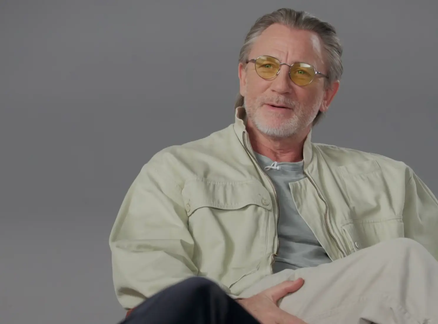 Daniel Craig shared his thoughts on Zendaya's steamy smooch with her co-star Josh O'Connor (YouTube/Variety)