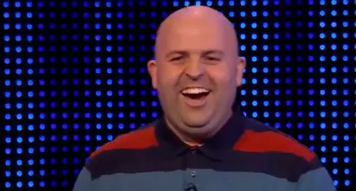 Dan was over the moon after answering the question correctly.