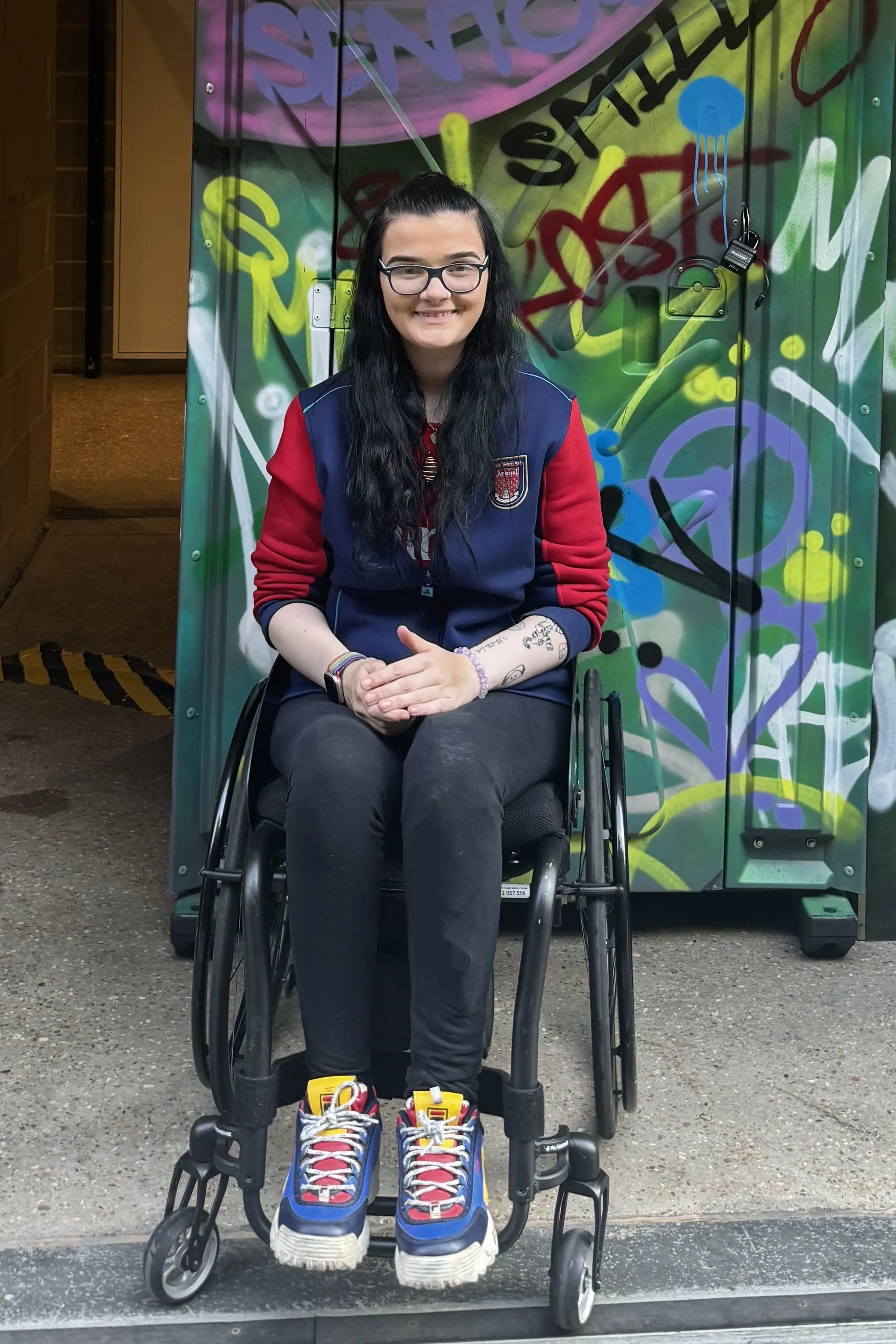 She now has to use a wheelchair (Kennedy News and Media)