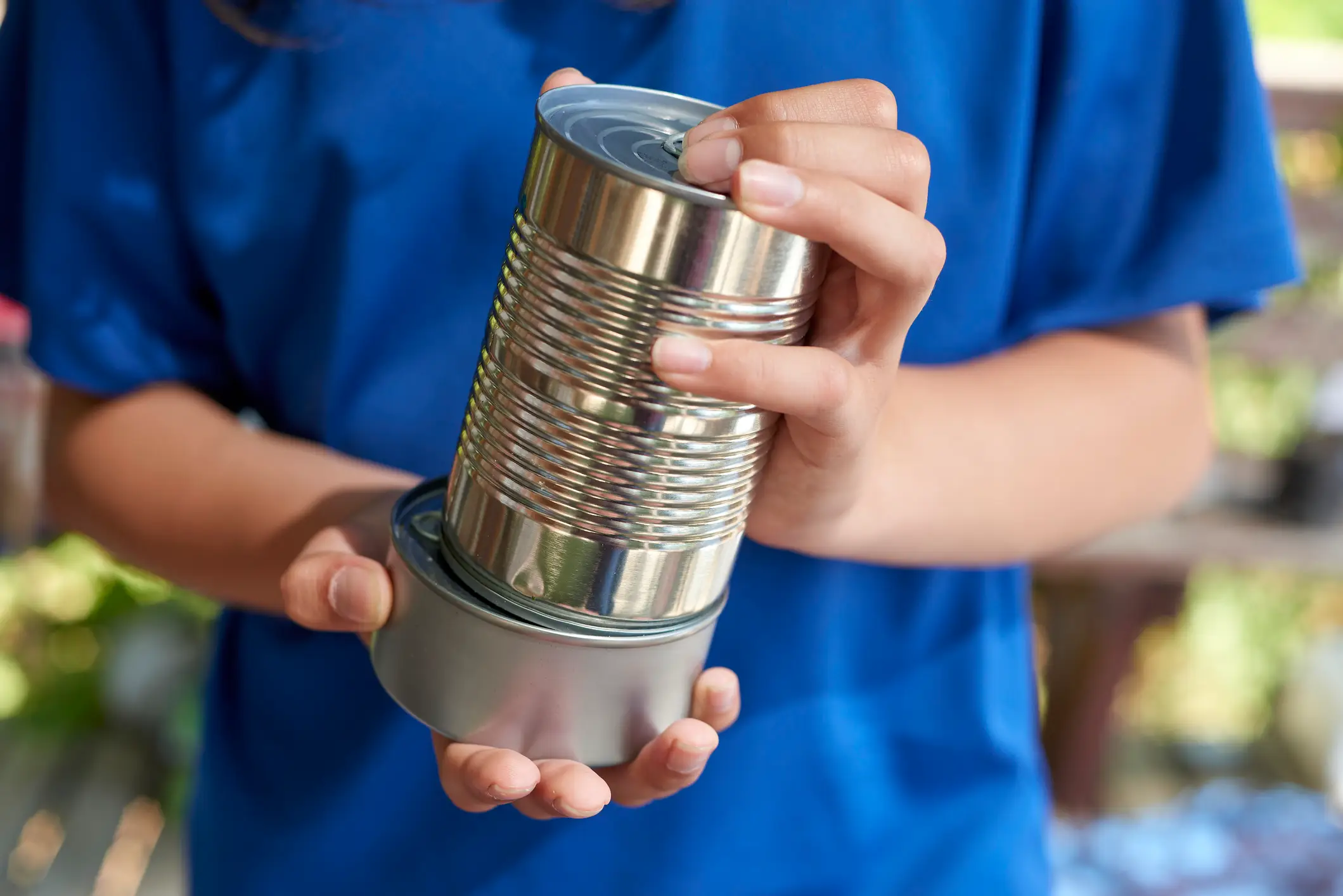 Having plenty of canned food to hand could save your life (Getty Stock image)