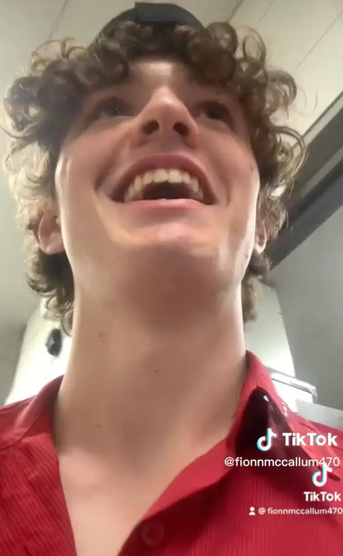 The young lad's actions have certainly divided opinion online.