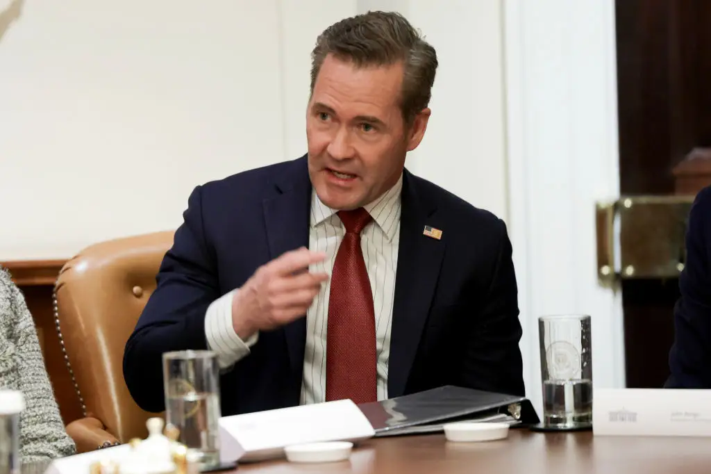 Mike Waltz has since admitted full responsibility for the chat (Win McNamee/Getty Images)