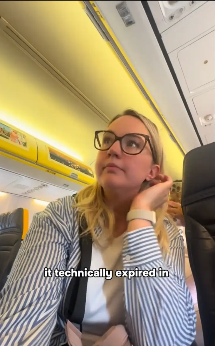 Beth urged her followers to double check their passports. (TikTok / @budgetingmumofficial)