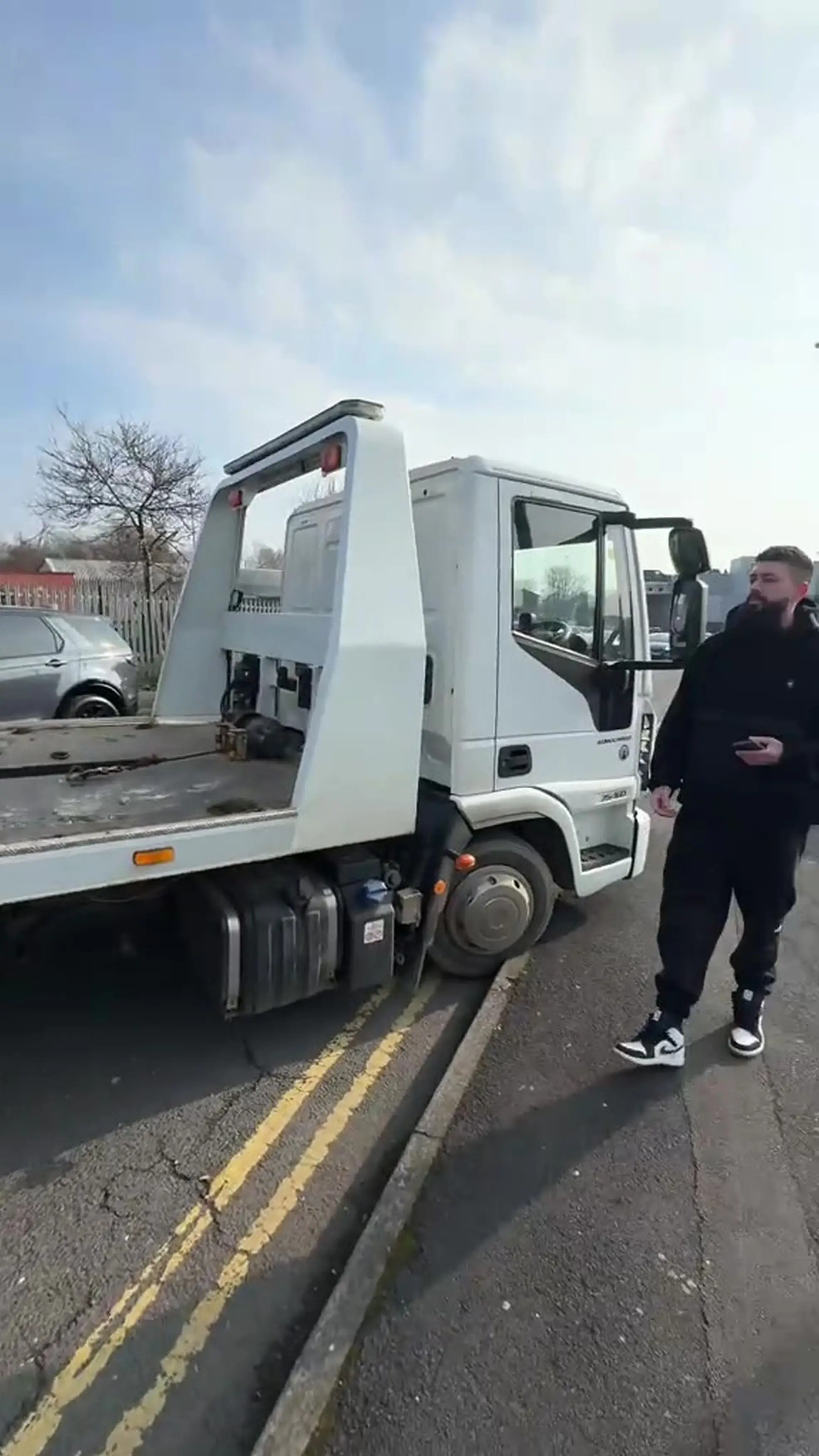 The 31-year-old said he simply wanted his engine fixed ‘so he can get on with his life’ (Kennedy News and Media)