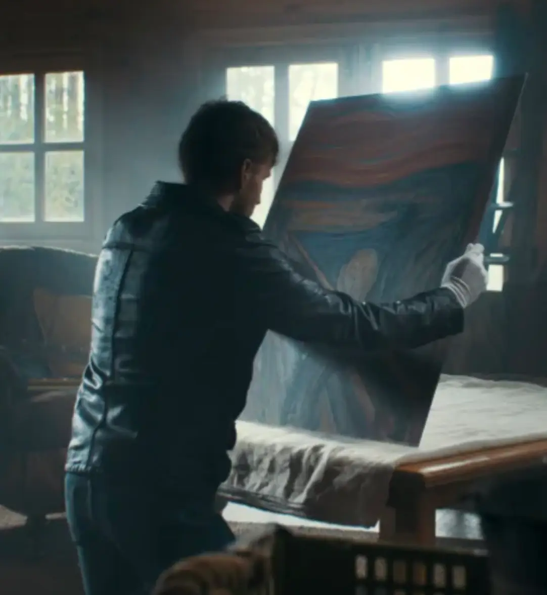 He and an accomplice stole The Scream painting in 1994.