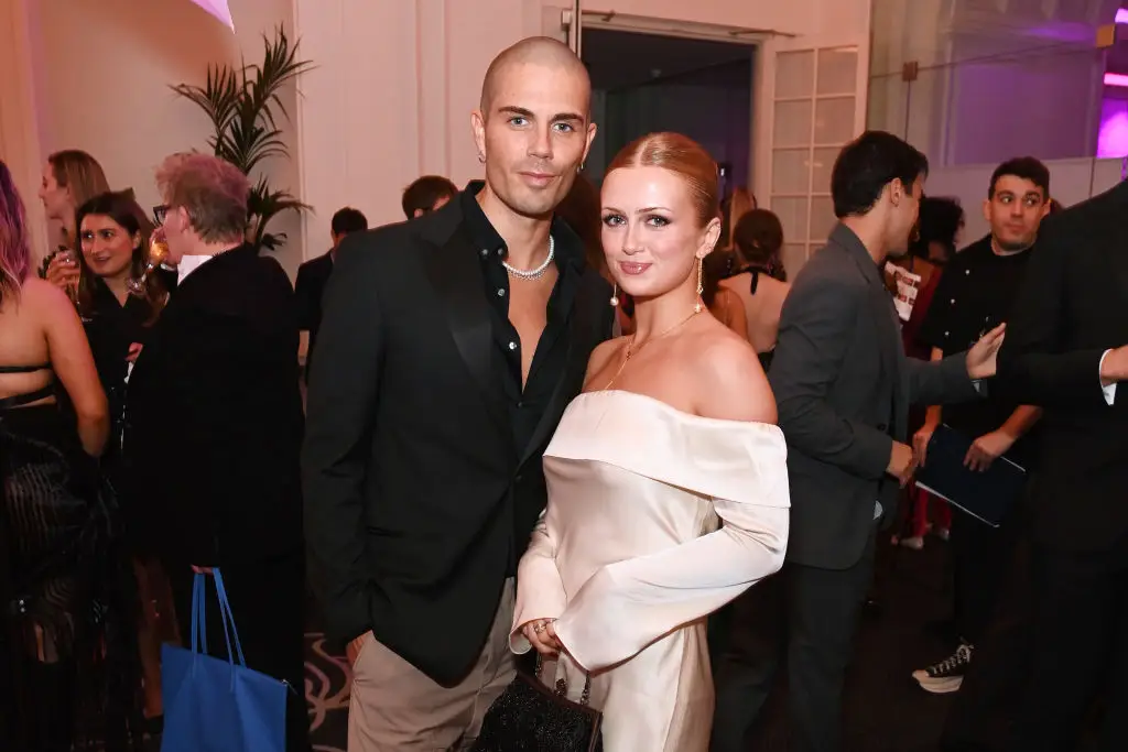 Max George with girlfriend, actress Maisie Smith (Alan Chapman/Dave Benett/Getty Images)