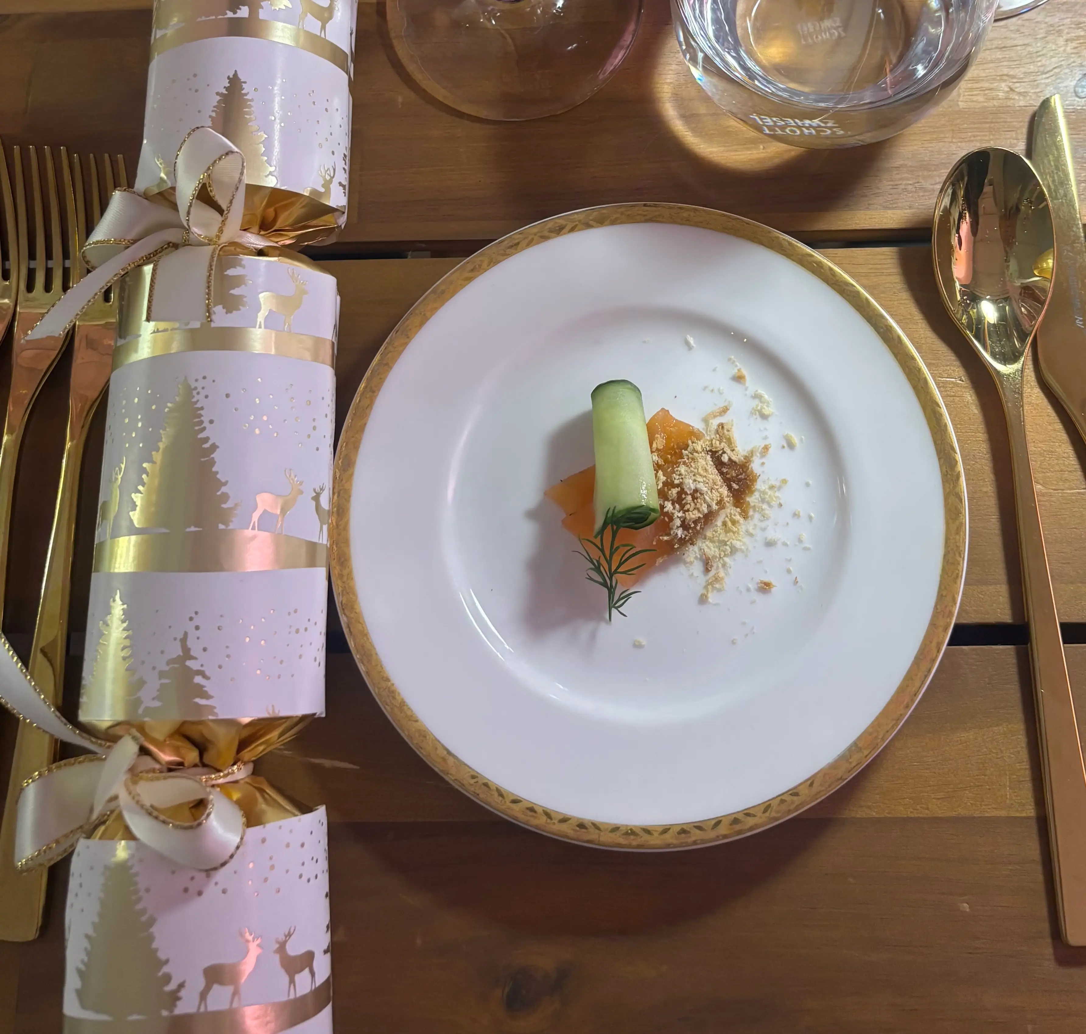 The starter was only a forkful, but it might be more than enough for a person with a reduced appetite due to GLP-1 drugs (LADbible)