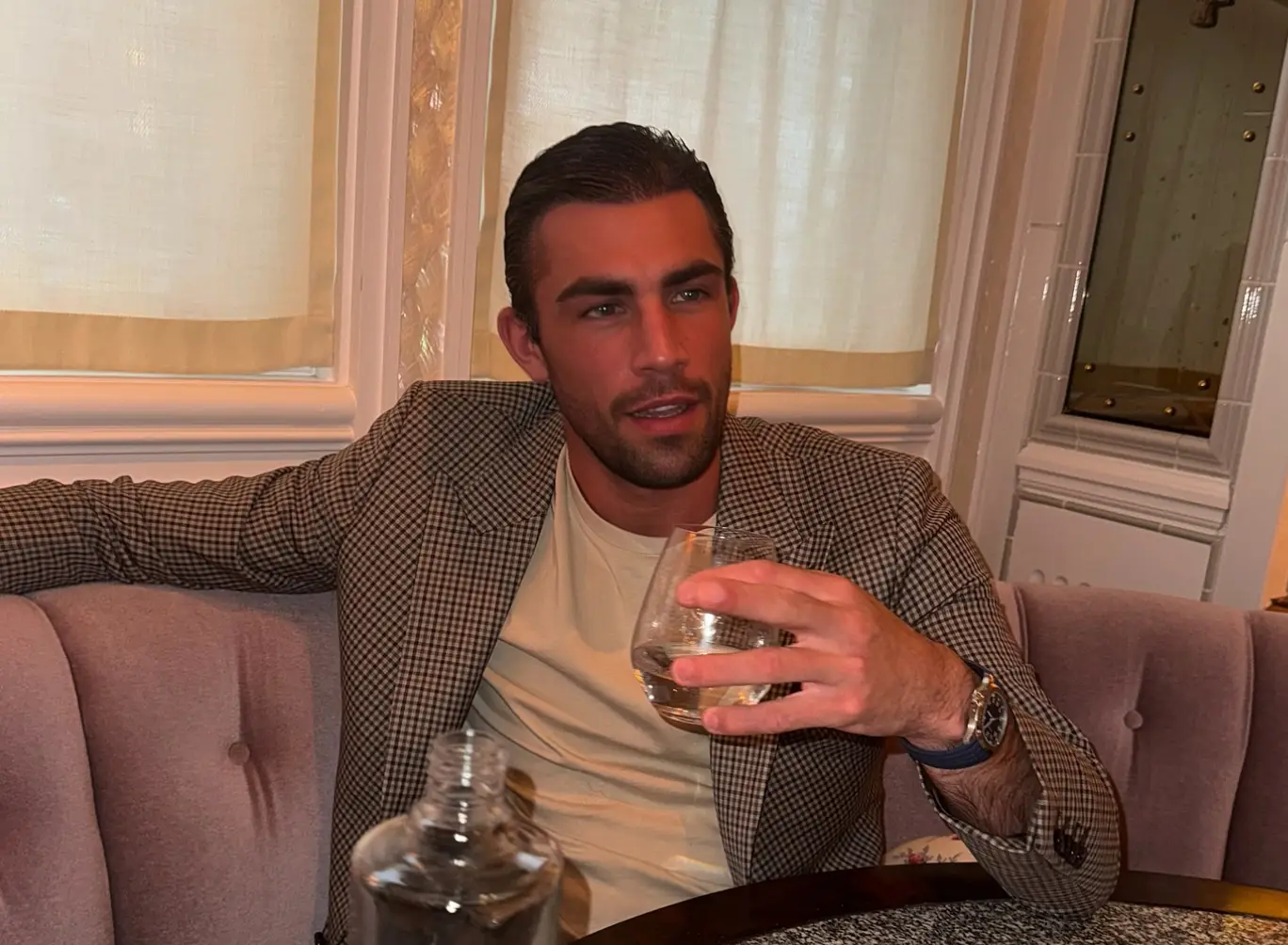 The 34-year-old shared an honest update about his life (Instagram/Jack Fincham)