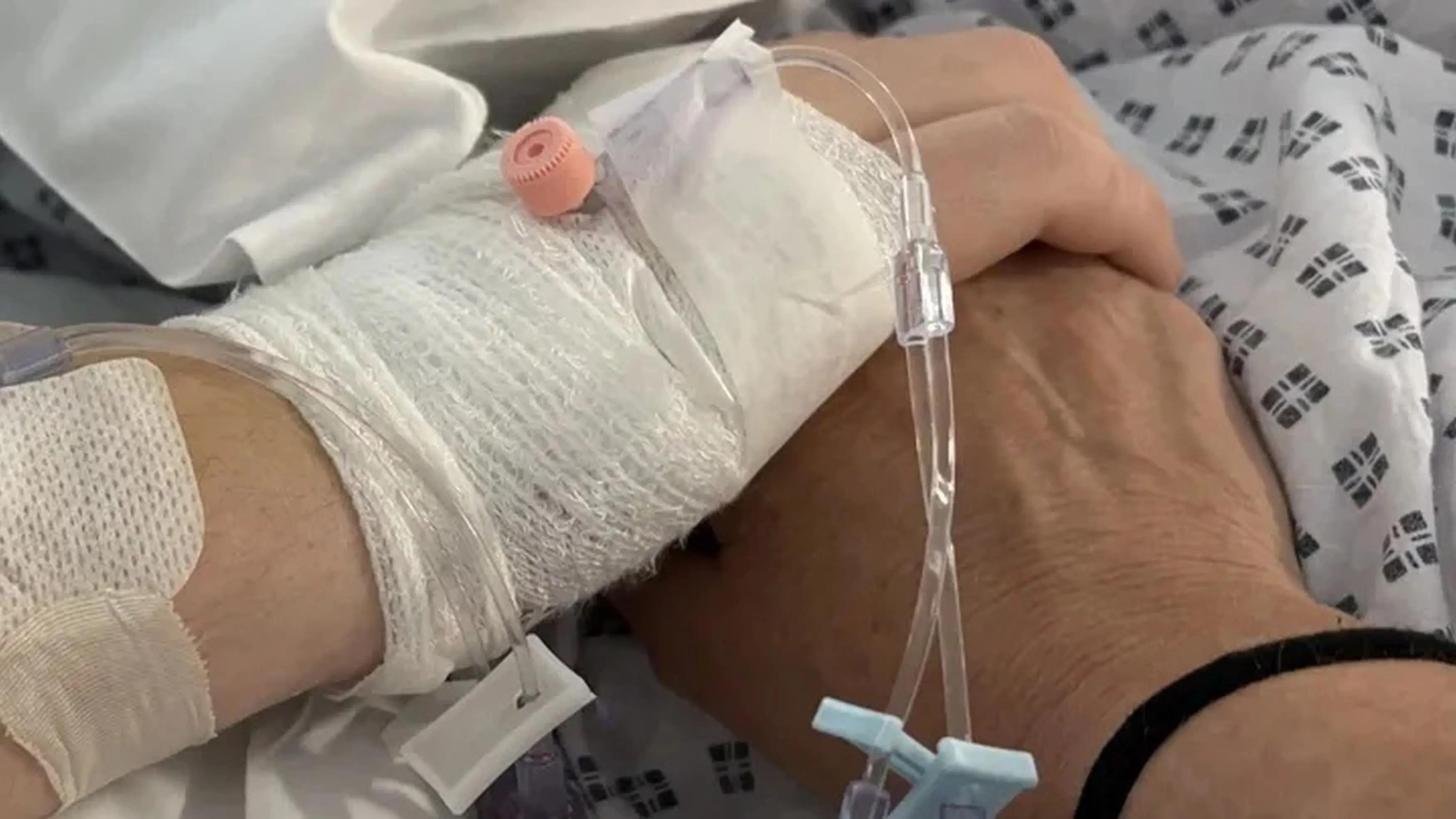 Brayden's mum is now fundraising to get her son private rehabilitation care as well as make sure she can stay by his side (Kennedy News and Media)