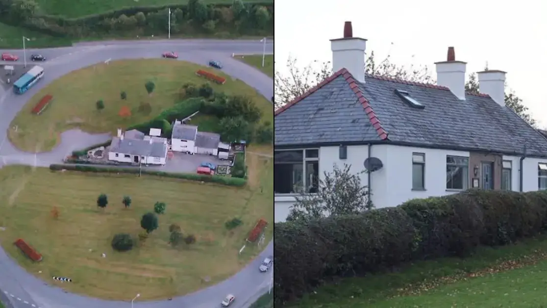 Family who live in middle of roundabout and refuse to sell home speak out