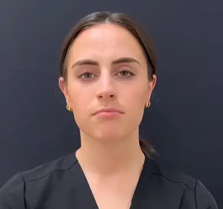 The nurse wanted to get rid of her facial lines (YouTube)