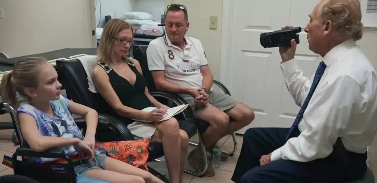 Maya was put into a five day 'ketamine coma' to alleviate her chronic pain.