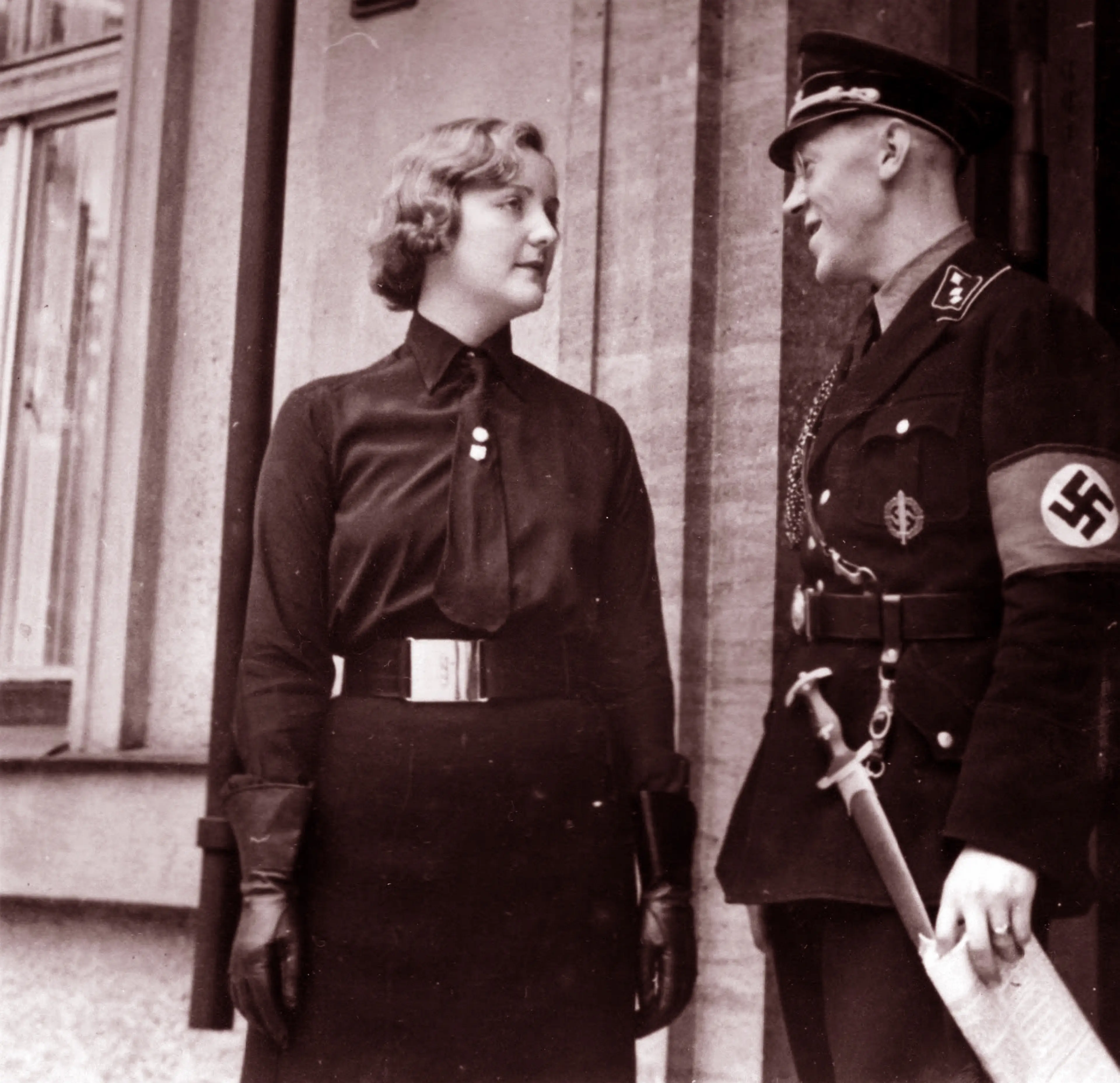 Unity wearing a blackshirt uniform in Germany (Universal History Archive/Universal Images Group via Getty Images)
