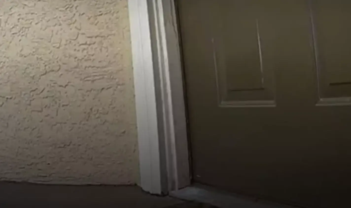 Umar's investigation led him to the front door. (Umar Abdullah/Facebook)