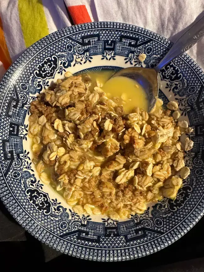 Bella Ramsey admitted they eat cereal with orange juice.