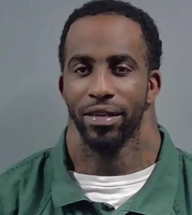 Charles' most recent mugshot from his 2025 arrest (Escambia County Sheriff's Office)