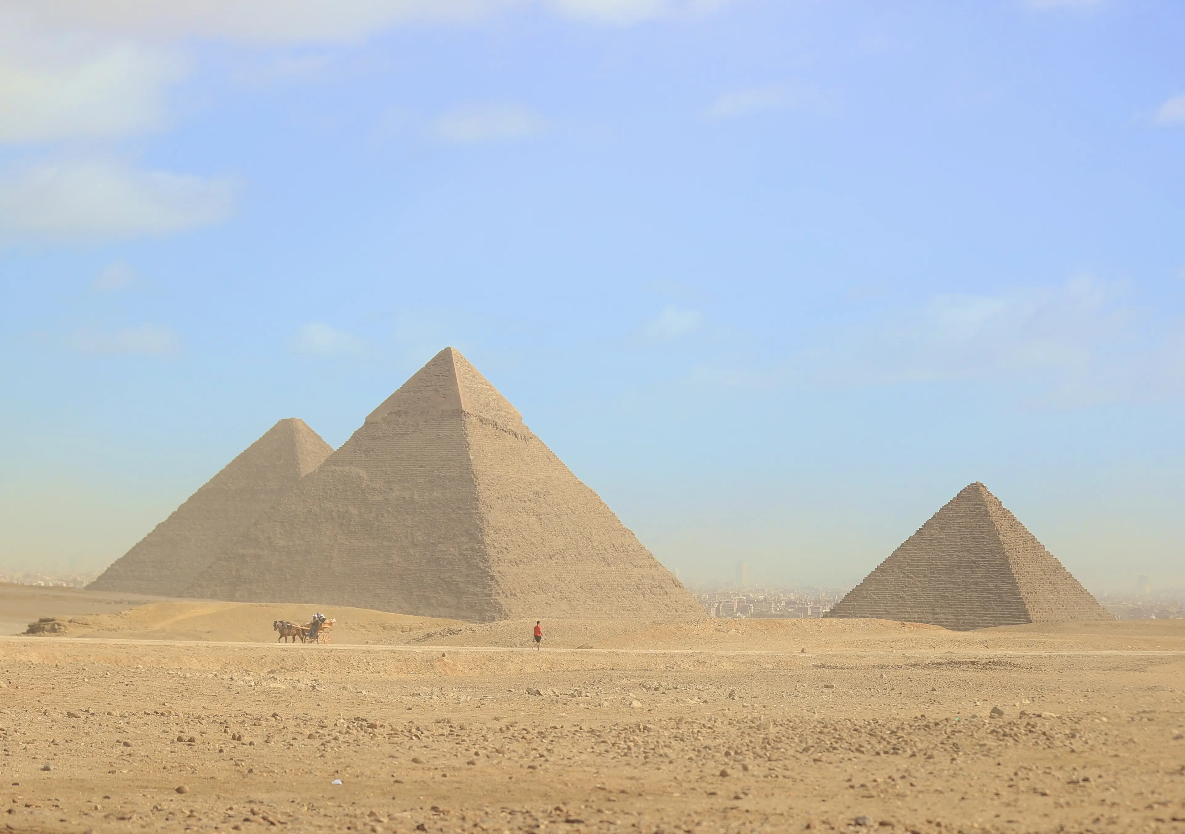 The Great Pyramid of Giza is the only wonder of the ancient world still standing.