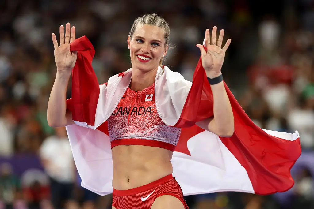Newman, who holds the Canadian national record for pole vaulting, has spoken out on her suspension (Cameron Spencer/Getty Images)
