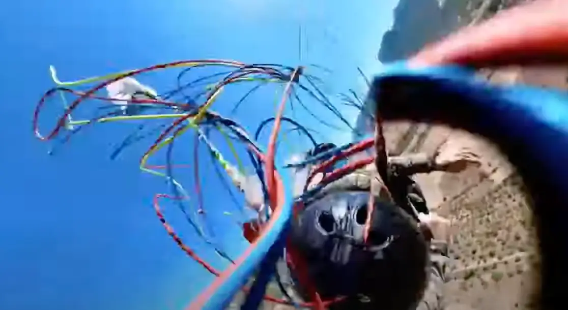 He posted the horrifying footage on YouTube.