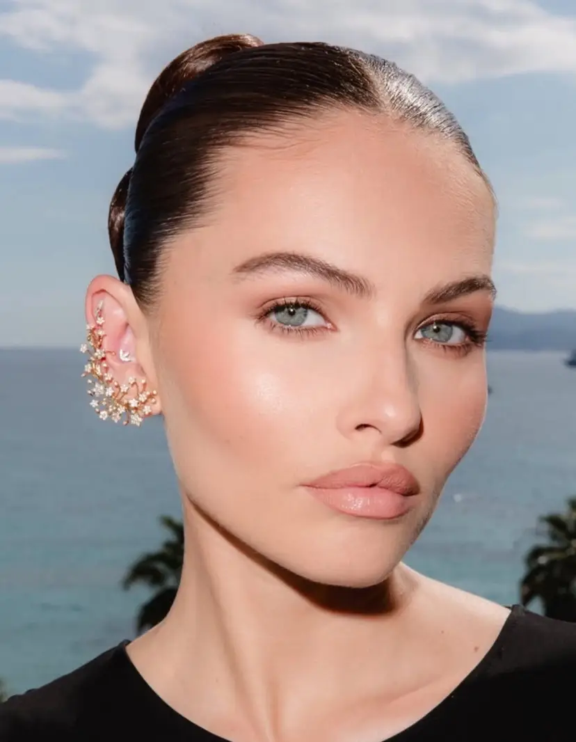 Thylane Blondeau has hit out at the paparazzi who tried to make her special wedding day a 'news story' (Instagram/@thylaneblondeau)