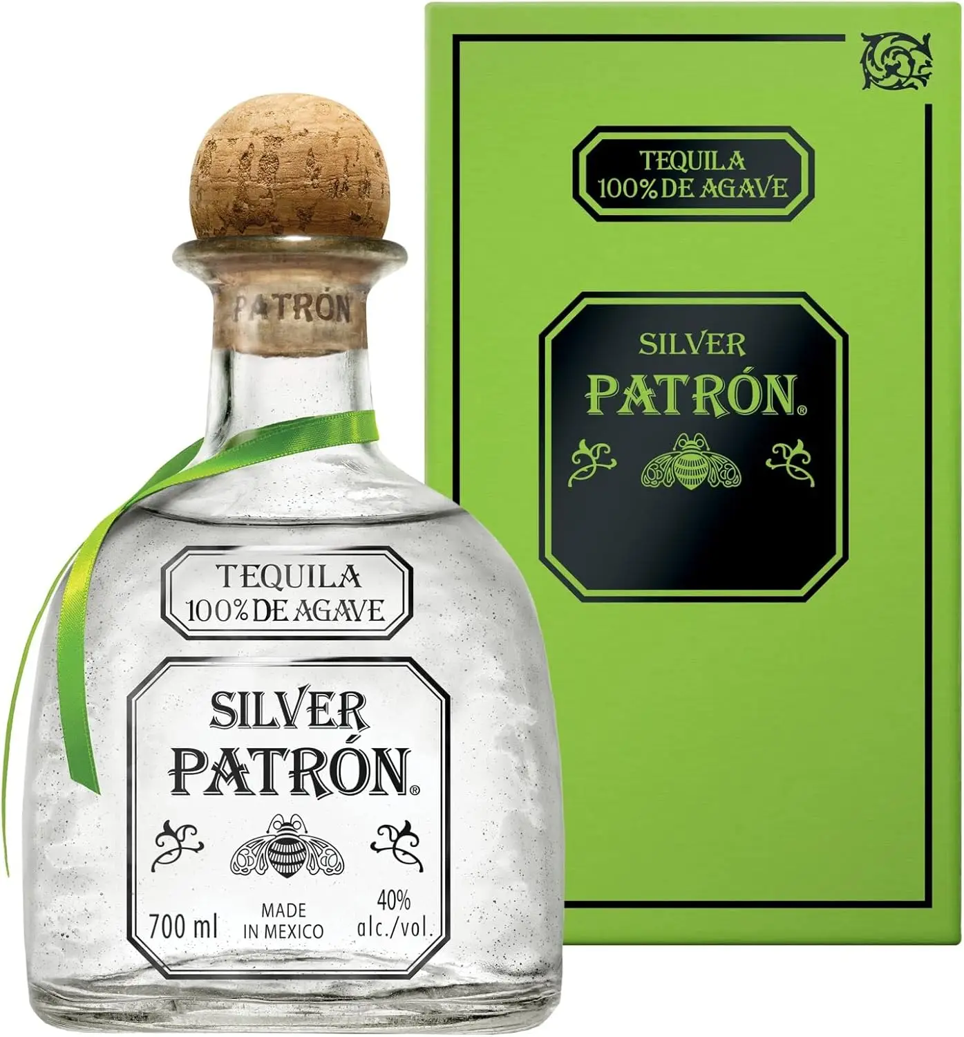 PATRÓN Silver Premium Tequila with gift box