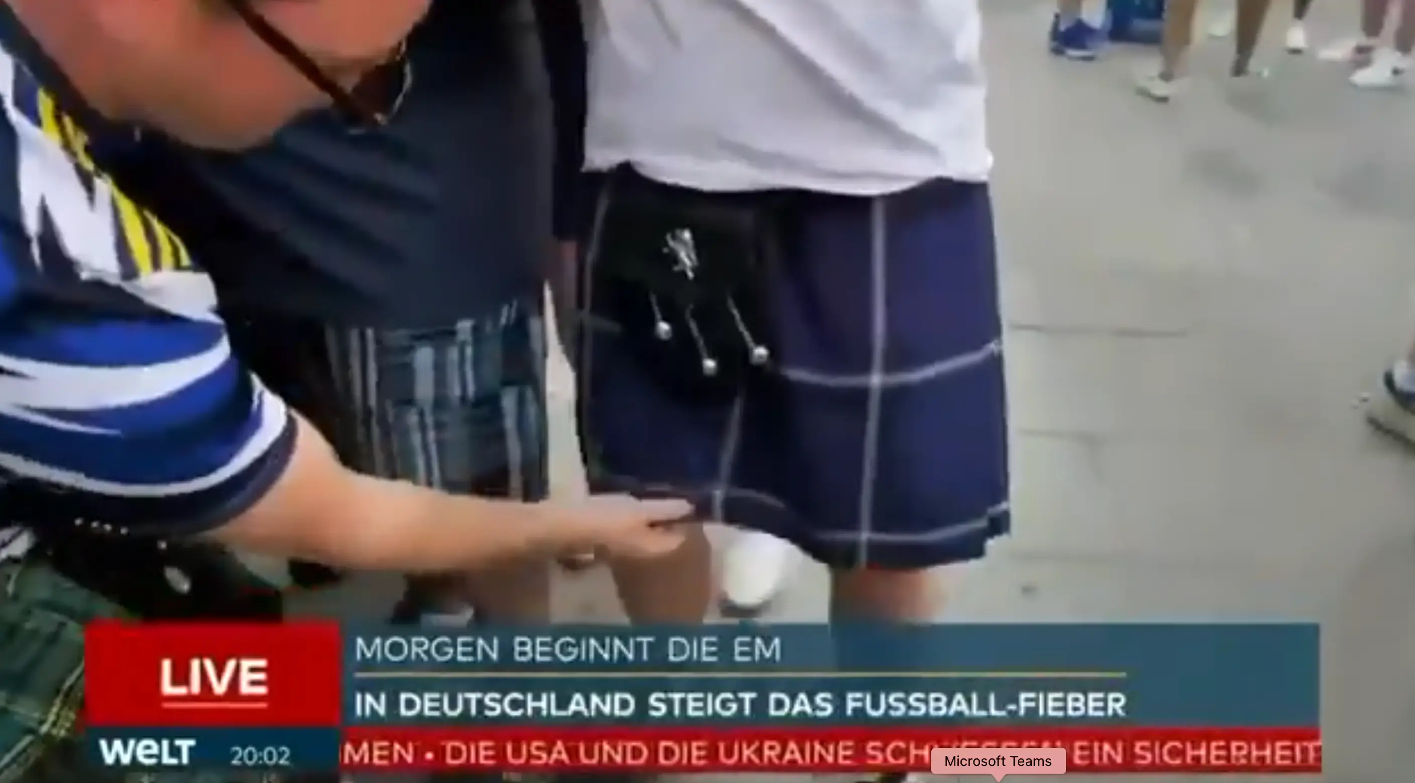 Last night's audience on Welt got exposed to a bit too much. (Welt)