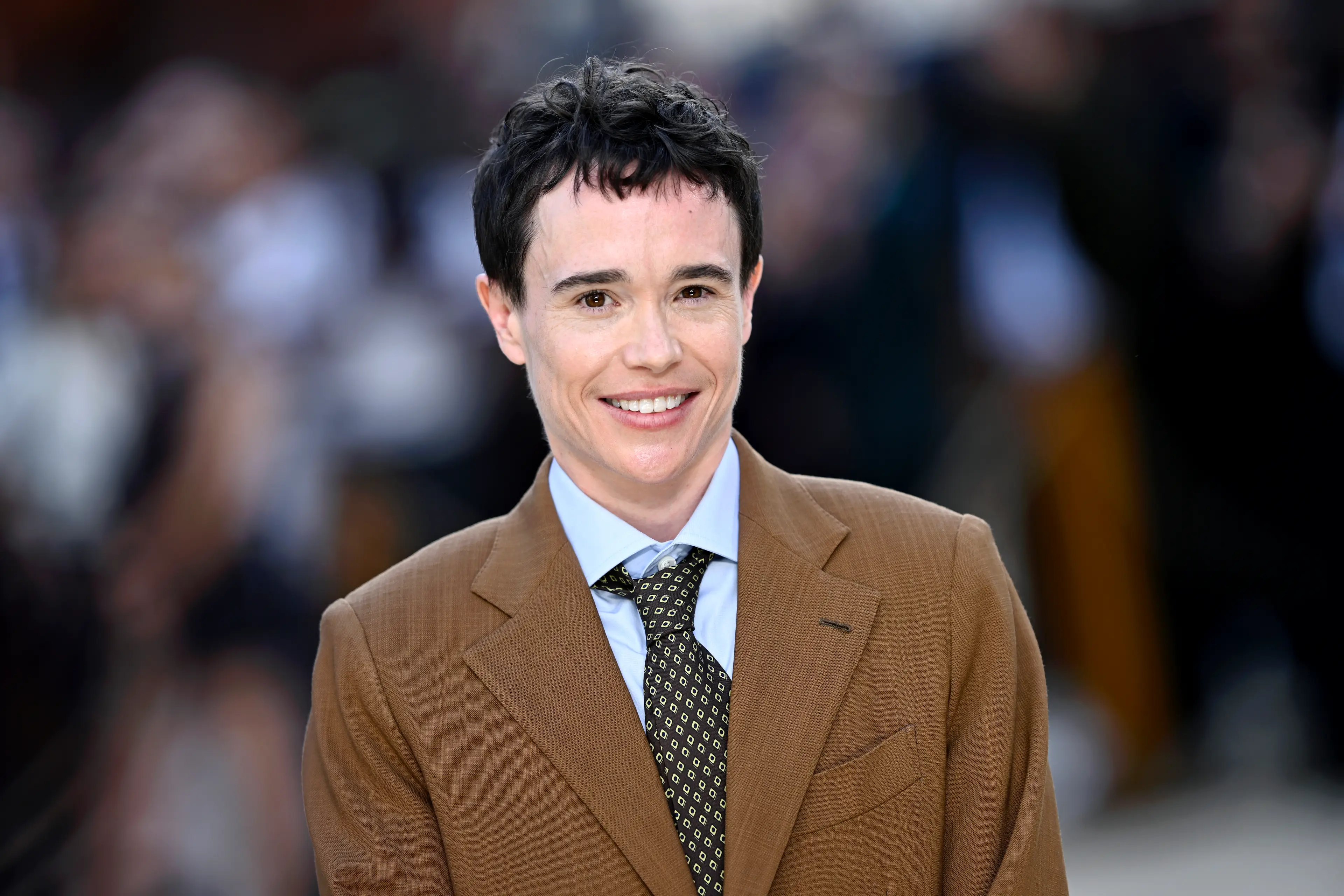 Elliot Page at the premiere of The Odyssey (Gareth Cattermole/Getty Images)