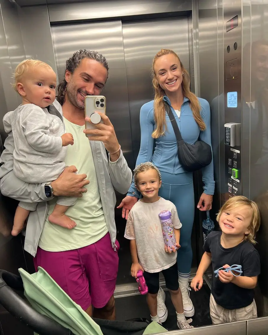 Joe Wicks and wife Rosie are parents to Indie, Marley and Leni.