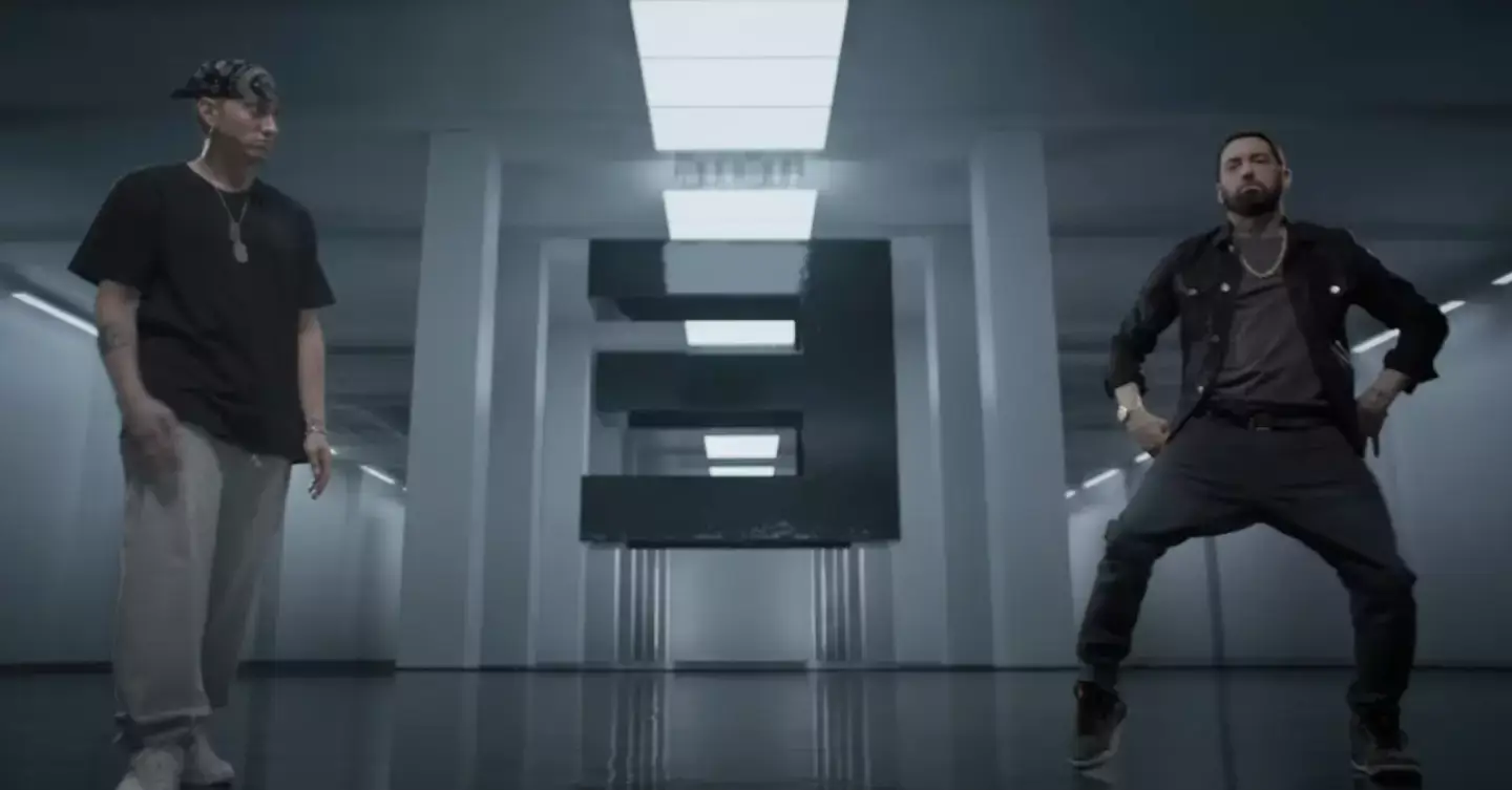 Eminem dropped 'Houdini' in May and his fans were not ready for this. (YouTube/EminemMusic)