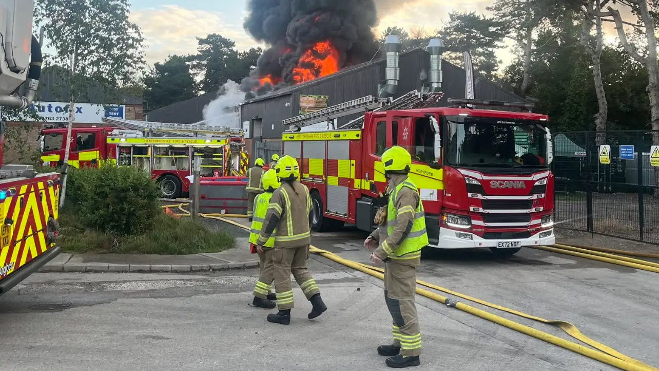 Facebook/Hertfordshire Fire and Rescue Service