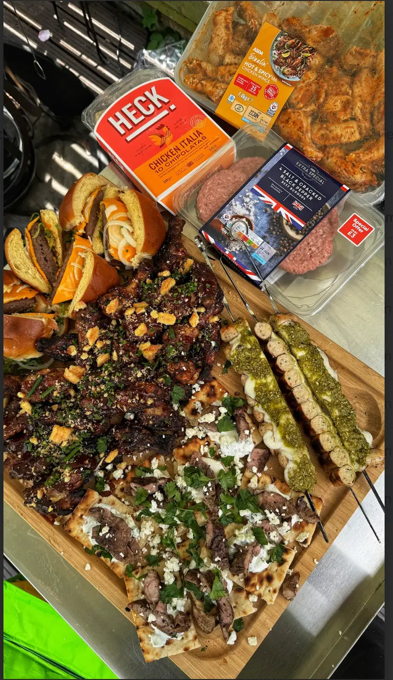 Ollie cooked up a storm. (Asda)