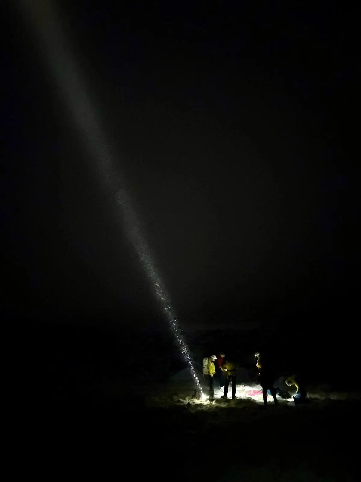 The men were successfully rescued, but they 'wouldn't have survived the night' without rescue (Cairngorm Mountain Rescue Team/Facebook)