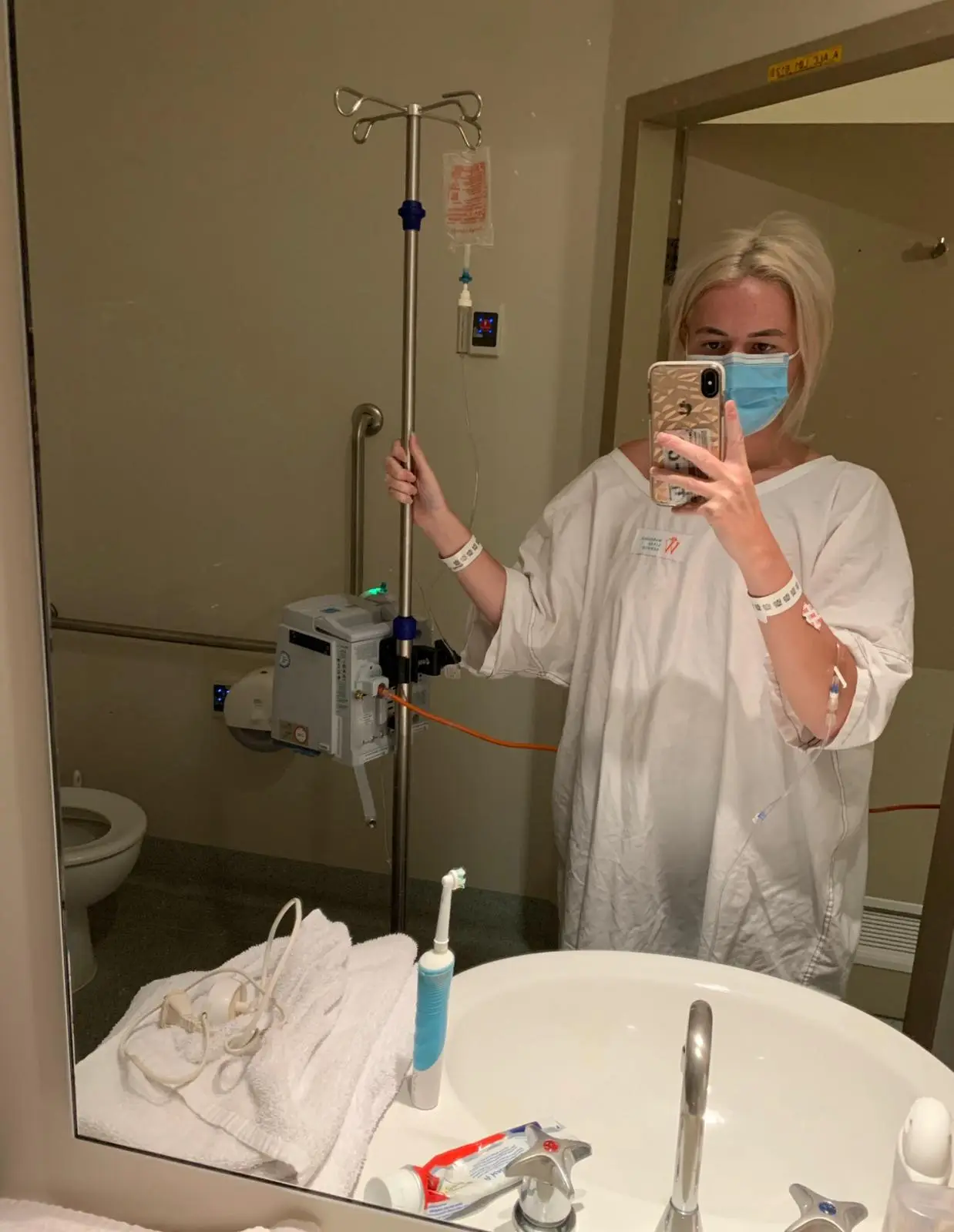 The 32-year-old was diagnosed while living in Australia (PA Real Life)