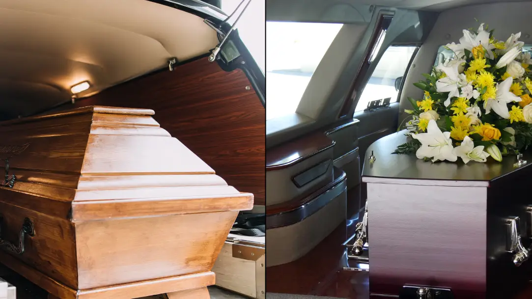 Funeral home issues apology after dead body falls from hearse and into traffic