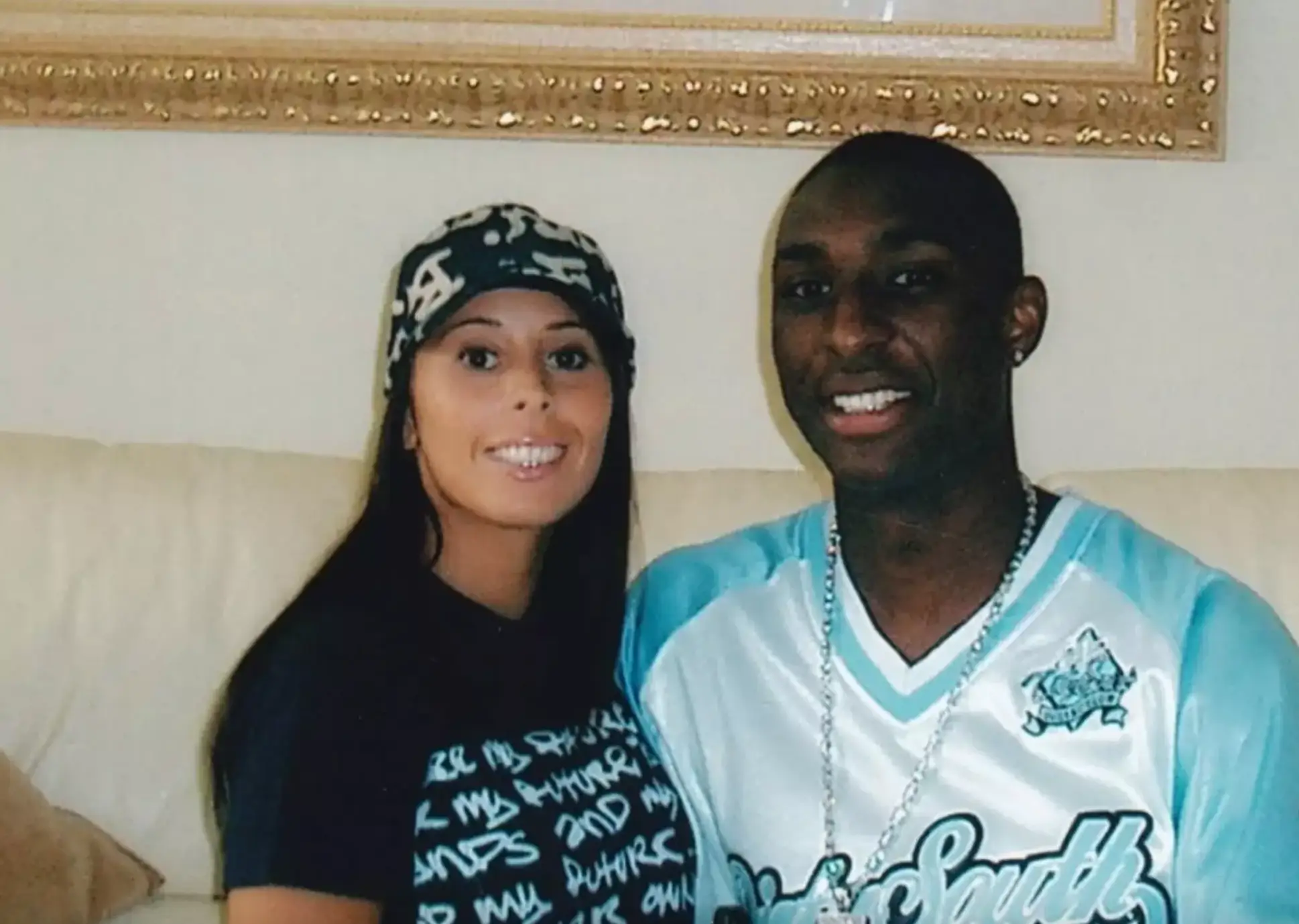 Samuel's wife, Emma, couldn't believe that he was leading a double life prior to his death. (Netflix)