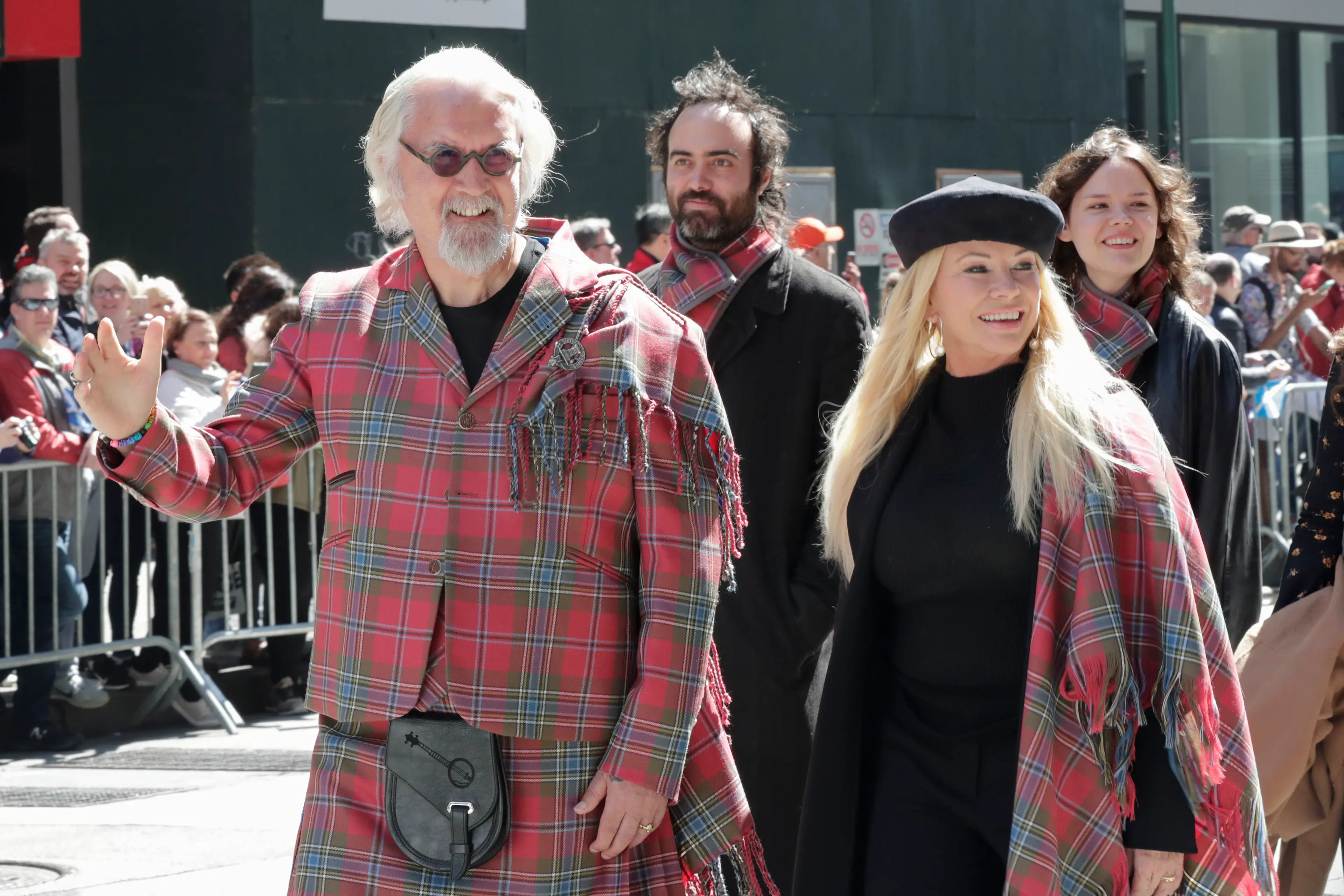 Sir Billy Connolly said his wife Pamela has been by his side since his diagnosis in 2013 (Luiz Rampelotto/NurPhoto via Getty Images)