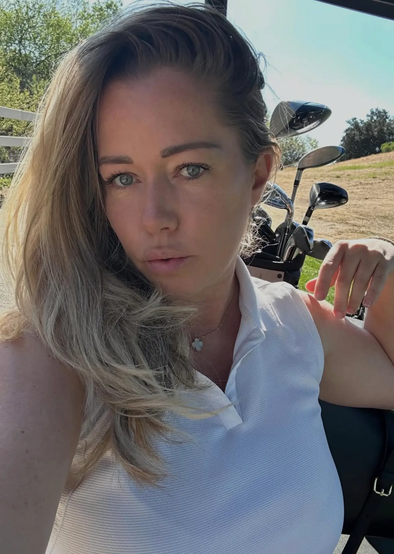 Wilkinson admitted she is 'scared' for the future (Instagram/@kendrawilkinson)