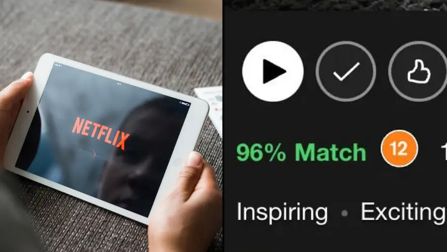 What The Percentages Next To Films And TV Shows On Netflix Actually Mean