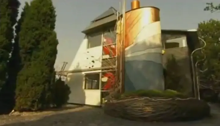 Emily's dad designed the house.