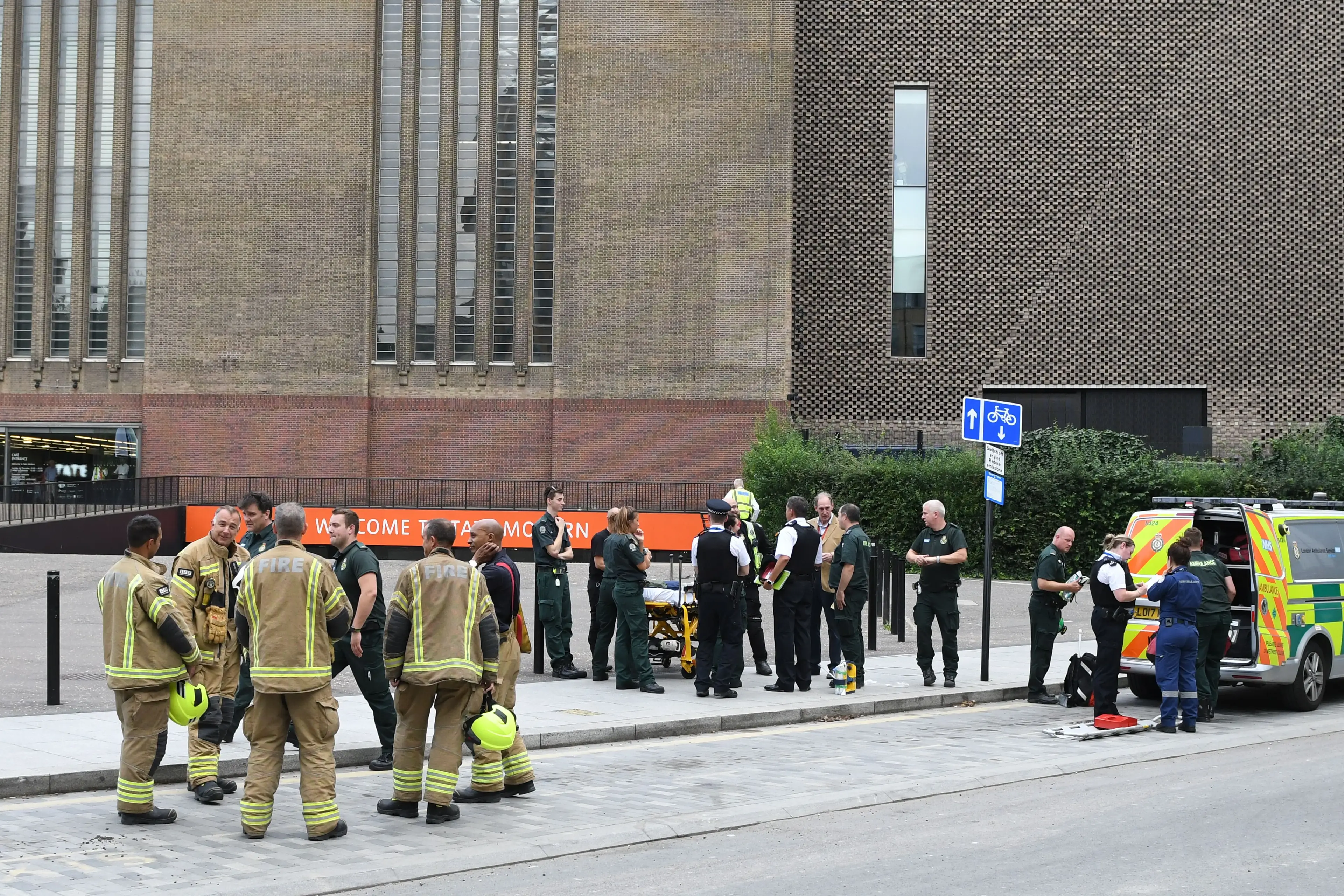 He was thrown from the balcony on 4 August 2019. (DANIEL SORABJI/AFP via Getty Images)