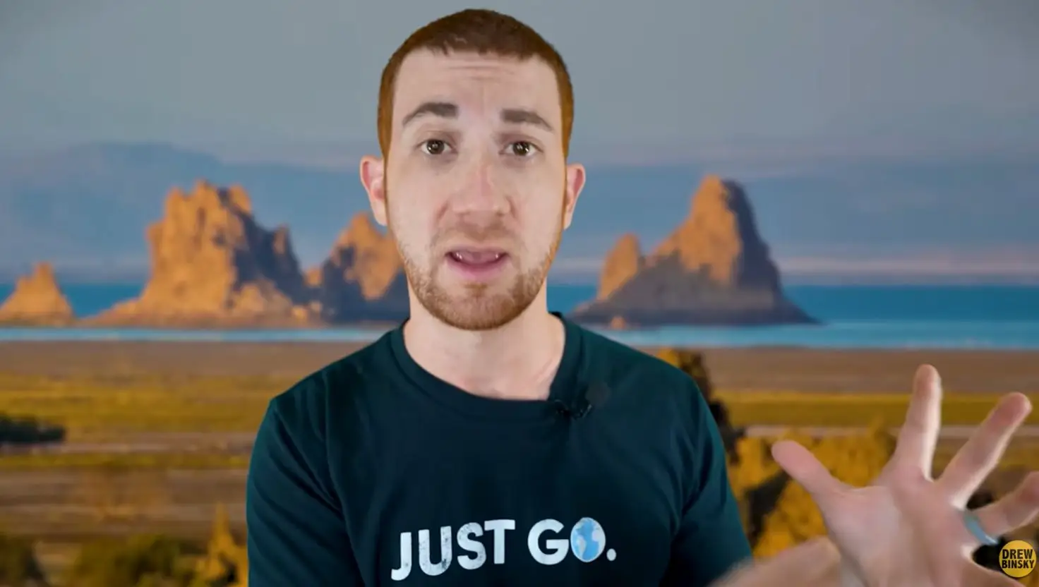 Drew Binsky named the five countries he didn't enjoy visiting (YouTube/Drew Binsky)