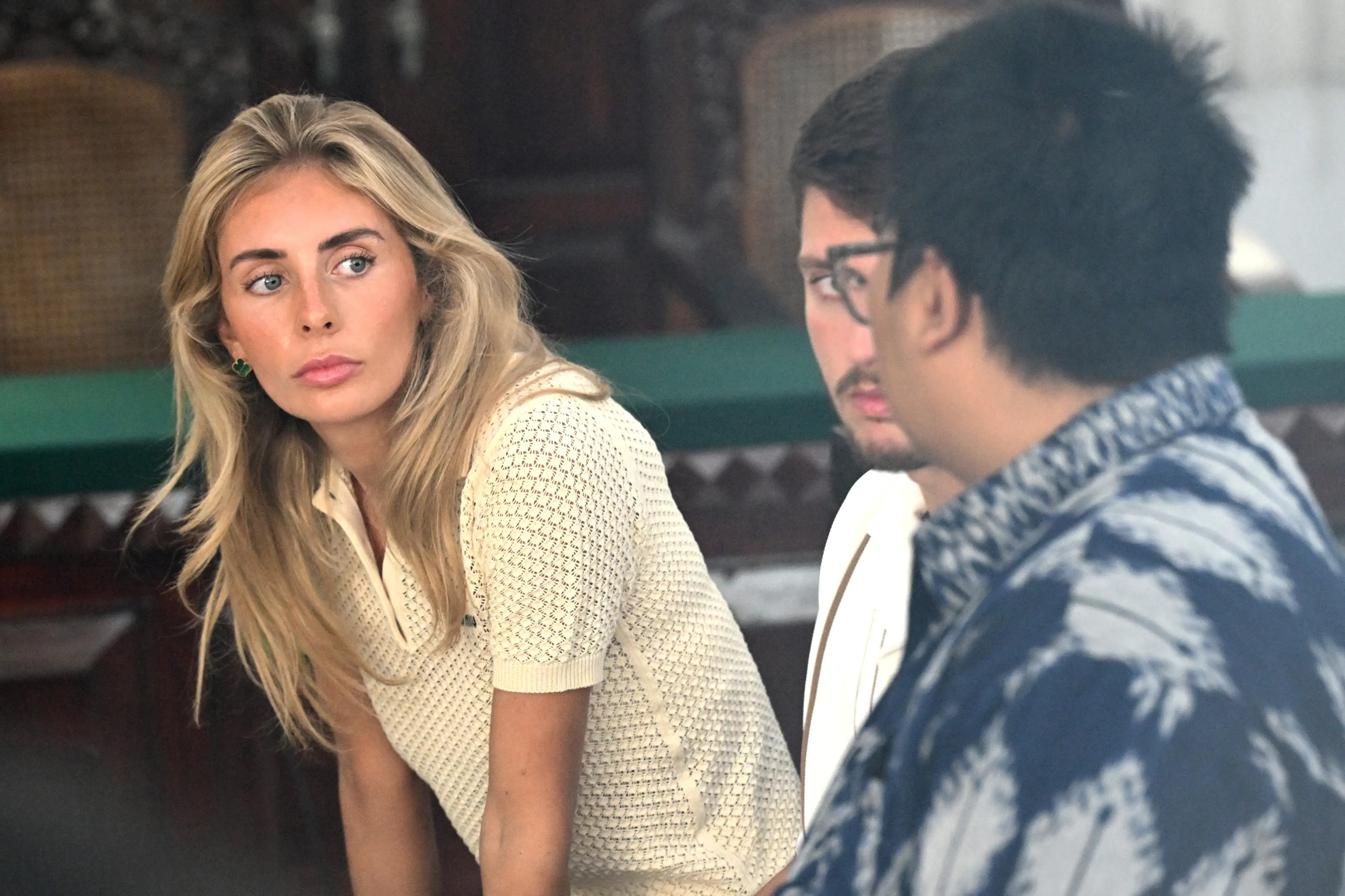 Bonnie Blue pictured in a Bali court earlier this month (SONNY TUMBELAKA / AFP via Getty Images)