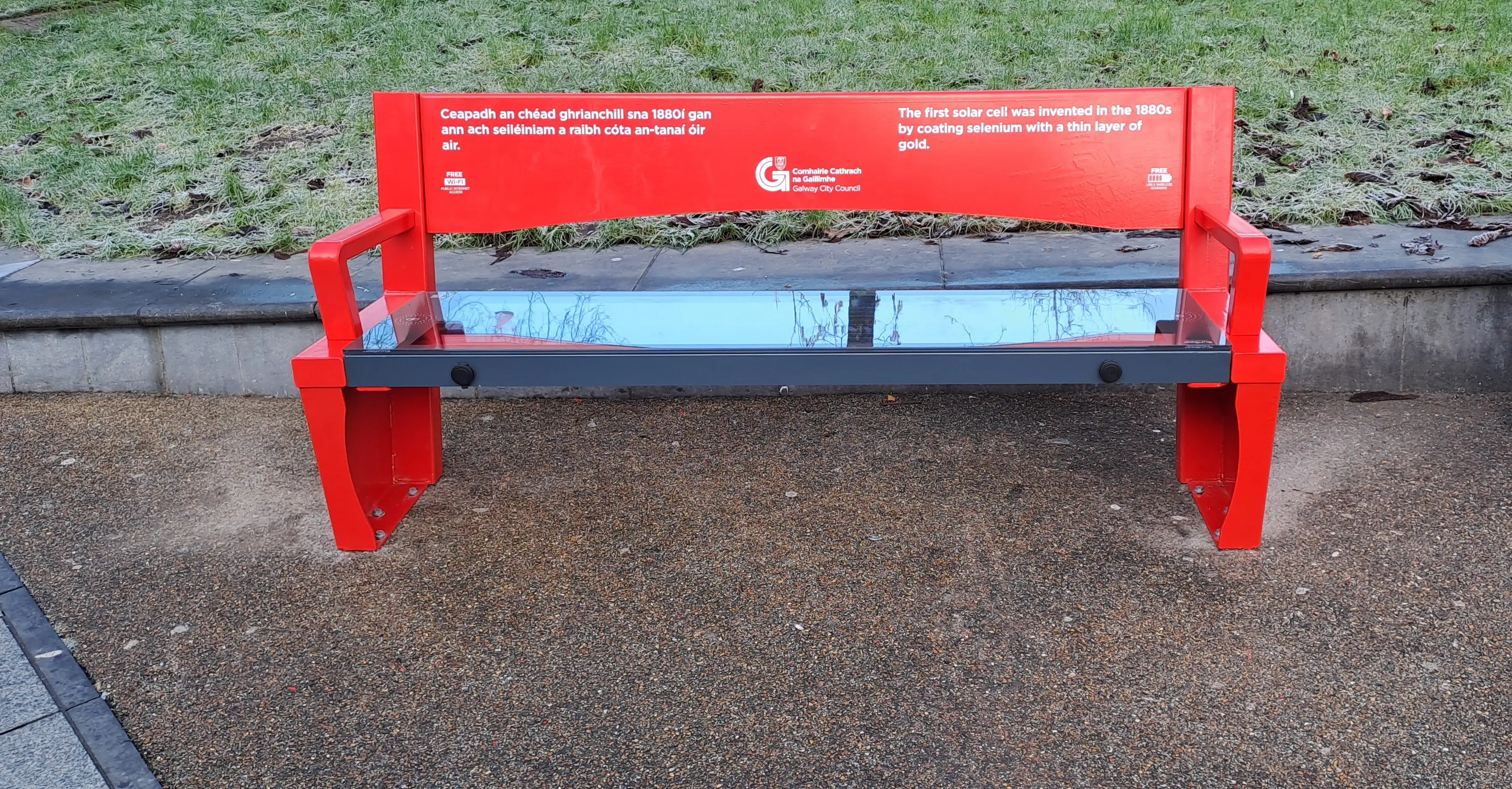 Smart Benches Galway (X.com/Galway County Council)