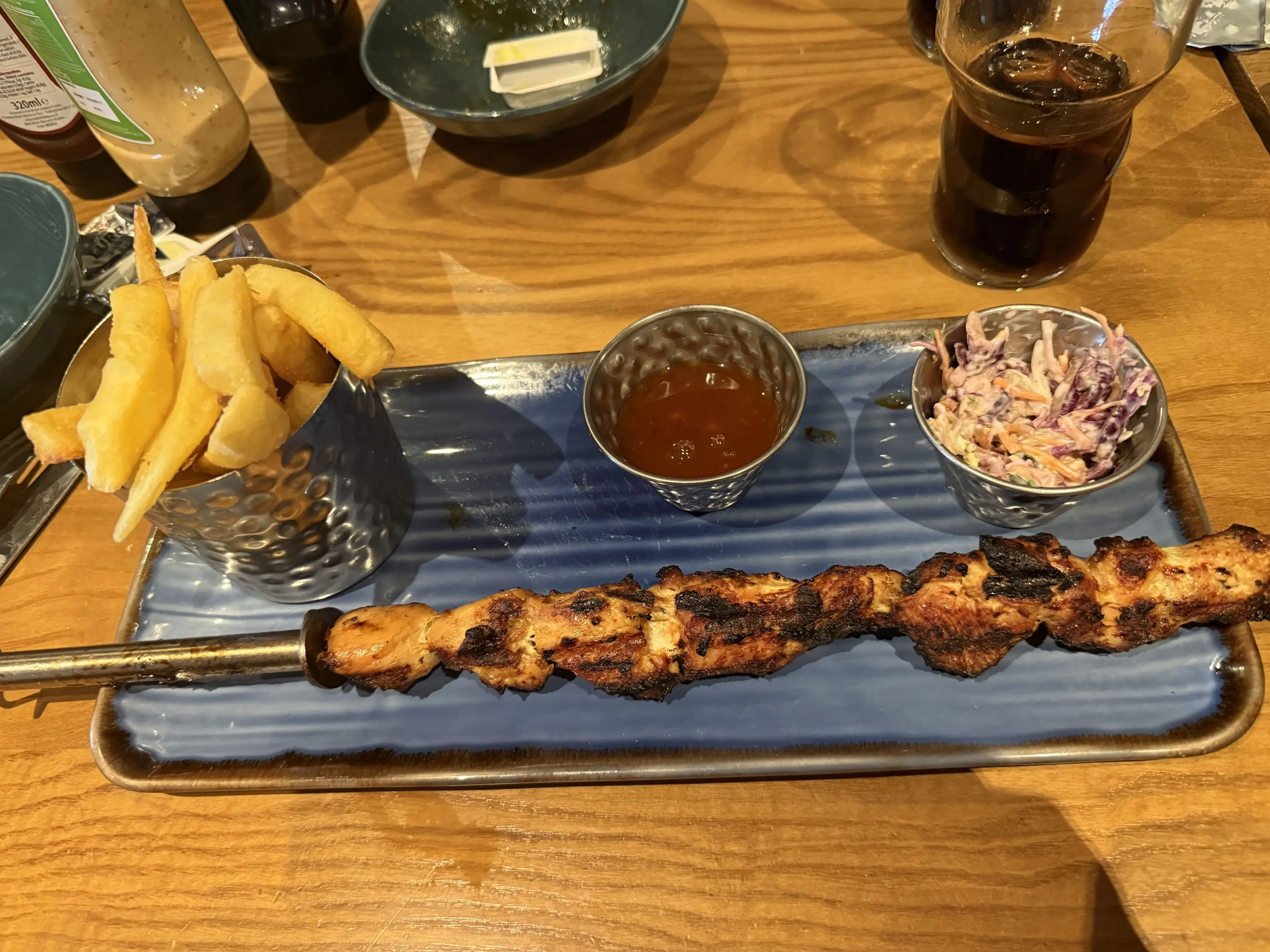 The mum and her son were left 'fuming' by the food that arrived during her daughter's birthday meal at The Derby Pool (Kennedy News and Media)