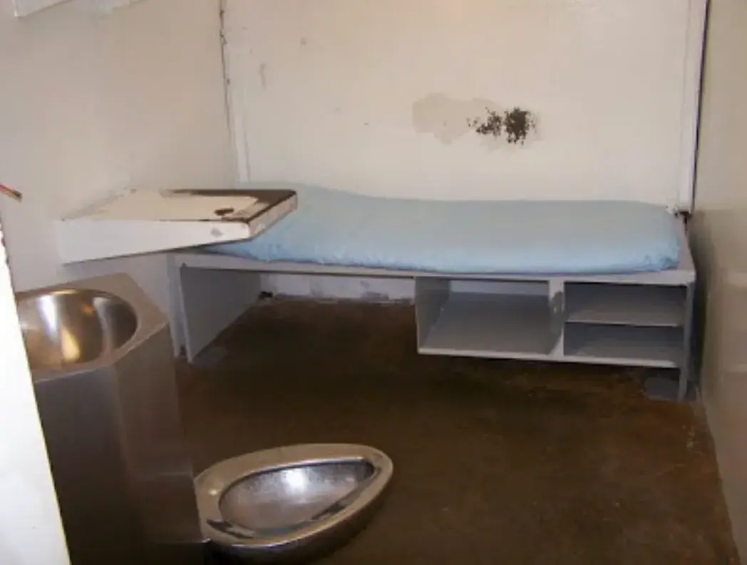 Death row inmates are said to spend 22 hours a day inside their cells. (Court document)