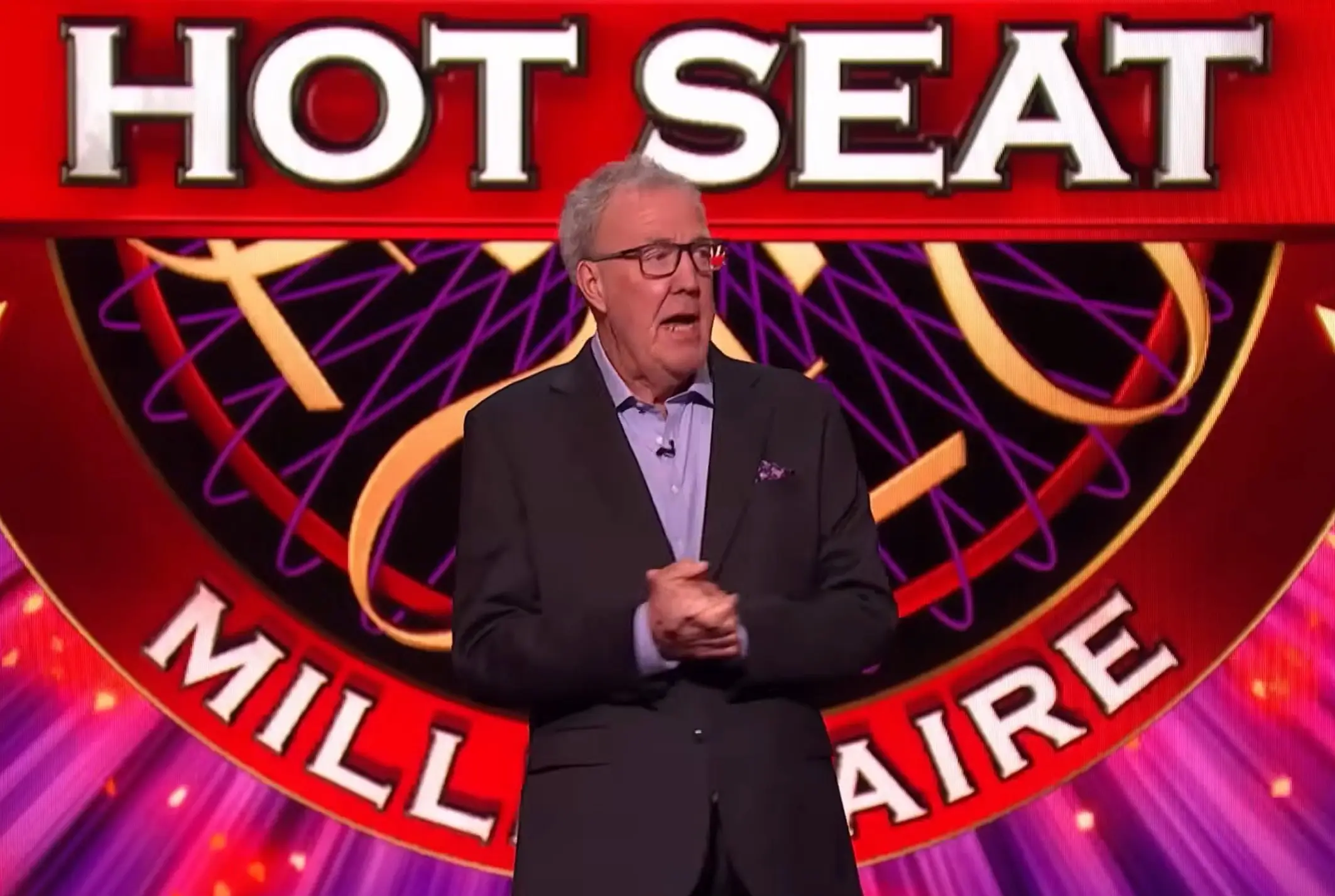 Jeremy Clarkson has likened the show to an expensive version of musical chairs (ITV)