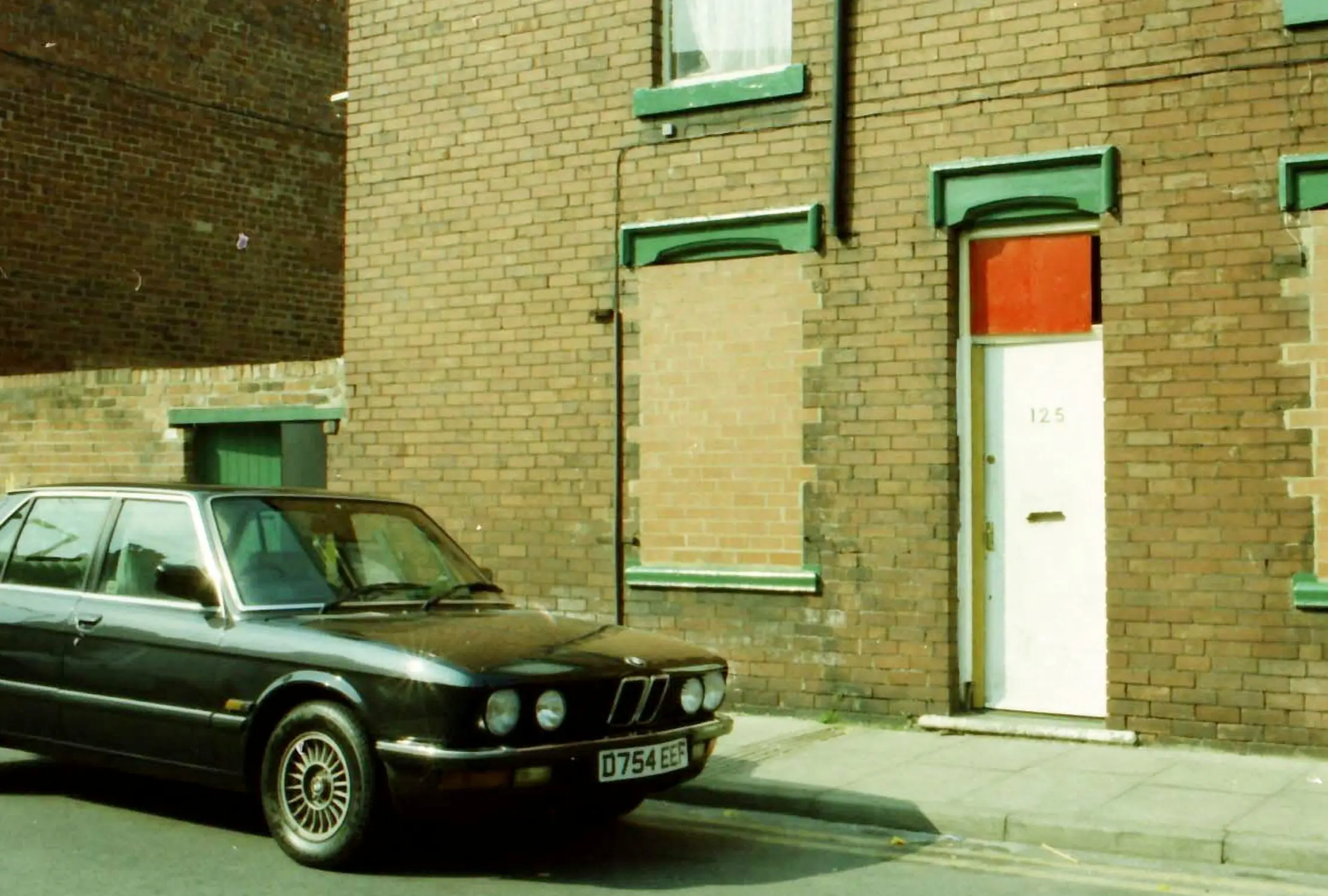 The outside of Agar's Middlesbrough flat (SWNS)