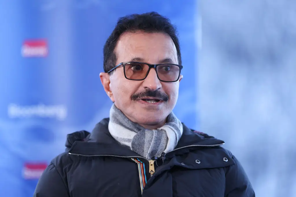 The DP World CEO has resigned over his links to Epstein (Hollie Adams/Bloomberg via Getty Images)