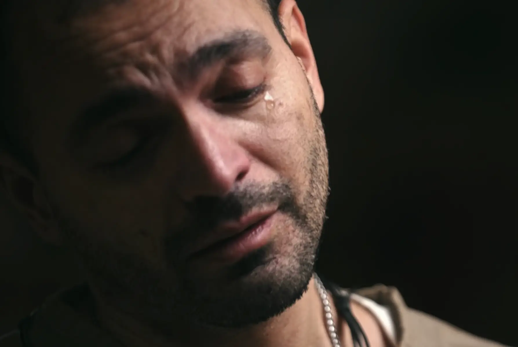 Gonzalez is shown to be emotional and remorseful for his actions (Netflix)